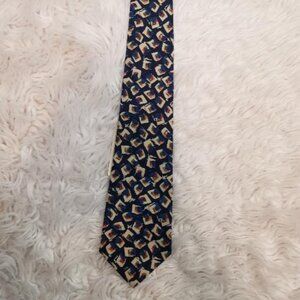 NWT Antonio Caltiani Men's 100% Silk Tie - New York/Milano